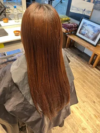 ロング 渋谷/縮毛矯正✨ 惺虎のヘアスタイル