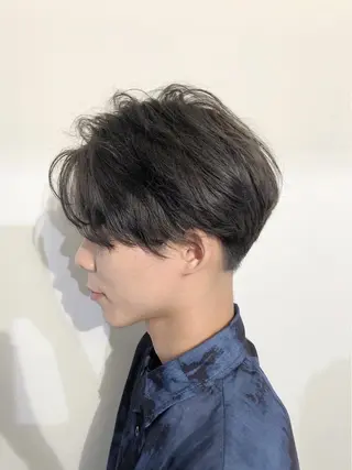 カラー パーマ ヘアアレンジ メンズ メンズパーマの巨匠 鈴木純のヘアスタイル