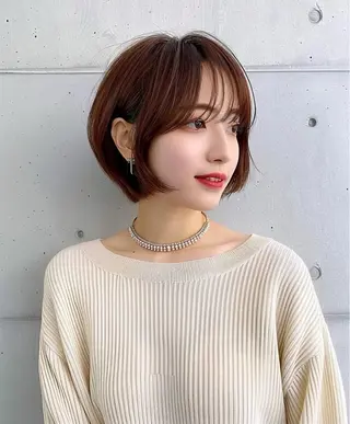 ミディアム 韓国風/髪質改善/ ナガヤアキラのヘアスタイル