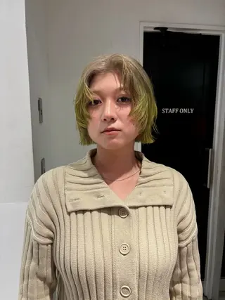 ミディアム カラー 🟧オシャレ女子多数 アツシ🟧のヘアスタイル
