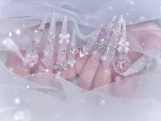 ネイル りん/韓国ネイル/ 長さ出し専門店のネイルデザイン