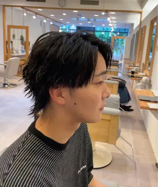 メンズ siie ヤギのヘアスタイル