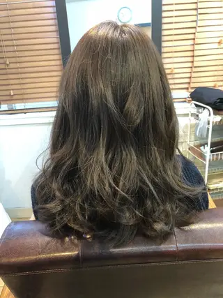 ミディアム カラー 増山 大起のヘアスタイル