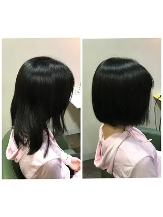 ミディアム LiBra Mikiのヘアスタイル
