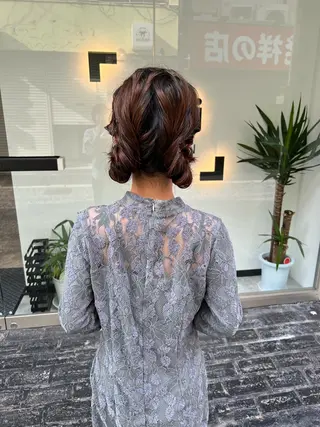ショート カラー ヘアアレンジ 「sumi」 AMIのヘアスタイル
