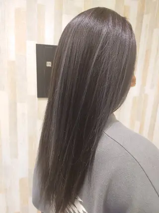 ロング カラー earth平塚店 間瀬亜紗里のヘアスタイル