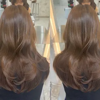 ロング カラー Haruka /艶カラー🤍のヘアスタイル