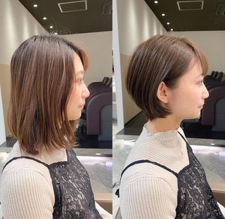 ショート TRENTE MILLEのヘアスタイル