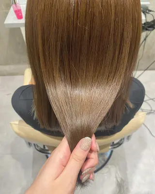 ロング カラー mina🪐立川駅/ 無料ショートカットのヘアスタイル