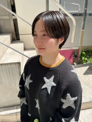 ショート 三浦 れいやのヘアスタイル