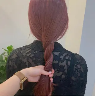セミロング minatsu 東京の技術を京都でのヘアスタイル