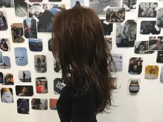 ロング カラー イシマル ナオヤのヘアスタイル