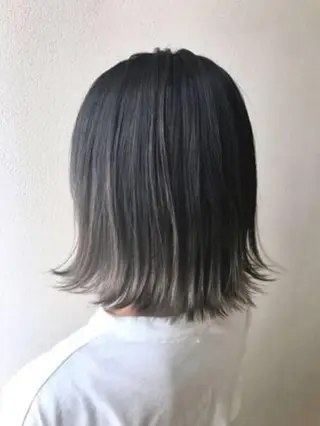 ミディアム カラー 松戸　レイヤーカット 野口　康太郎のヘアスタイル
