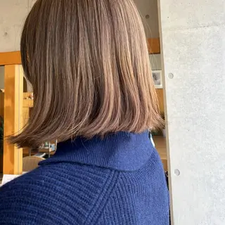 カラー she. ハルカのヘアスタイル