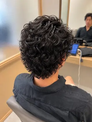 ミディアム メンズ 久木原 ゆりのヘアスタイル