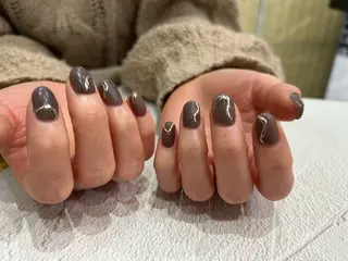 ネイル 阿部 まきほのヘアスタイル