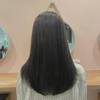 セミロング カラー ヘアアレンジ REONA🪽✨薬院 レイヤーカット🫧のヘアスタイル