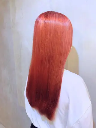 ロング カラー 🪽新宿 プルエクステ🫧のヘアスタイル