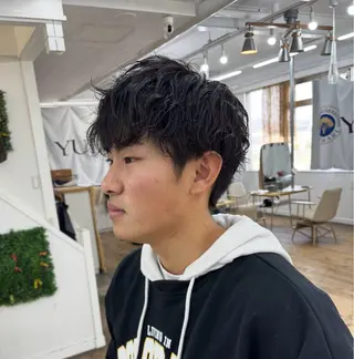パーマ メンズ メンズ特化サロン Ryomaのヘアスタイル