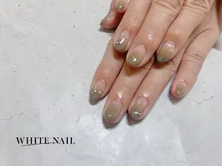 ネイル WHITE NAIL ホワイトネイルのネイルデザイン