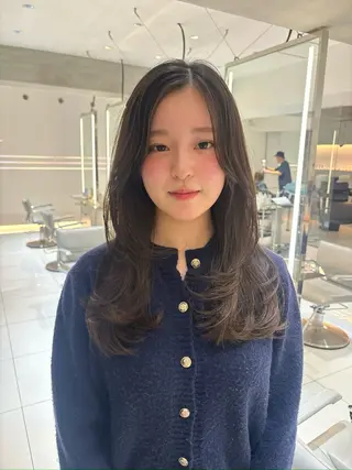 ロング mino🌼🌈 ボブ/透明感カラーのヘアスタイル