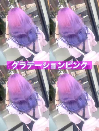 ロング カラー 町田ブリーチ特化 MANATOのヘアスタイル