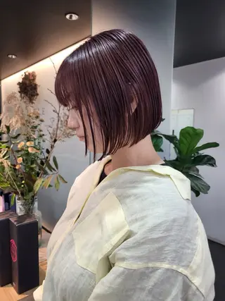 ショート カラー メンズカラー ハイトーン/虹歩のヘアスタイル