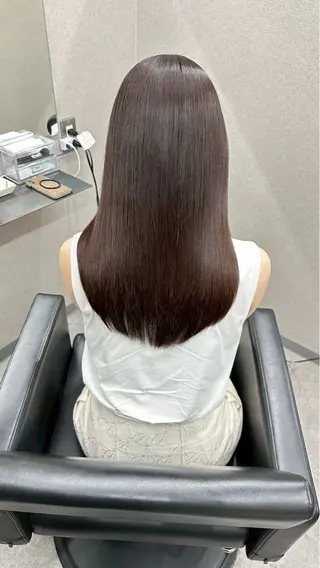 ロング SLASHスラッシュ 木下結月果のヘアスタイル
