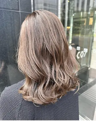 ミディアム カラー 和田 直也のヘアスタイル