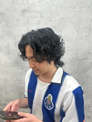 メンズ limit ユイカ/ ハイトーンカラー💫のヘアスタイル