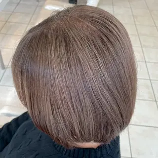 ショート カラー 縮毛矯正/ワンカラー モデル募集🫧田村のヘアスタイル