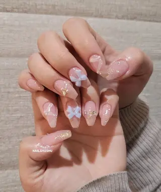 ネイル 3dパーツ/流行り 👧shushu❤️のネイルデザイン