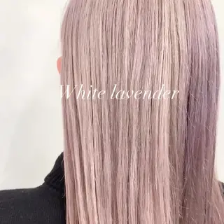 ミディアム カラー ハイトーン特化サロン 代表　中谷蓮のヘアスタイル