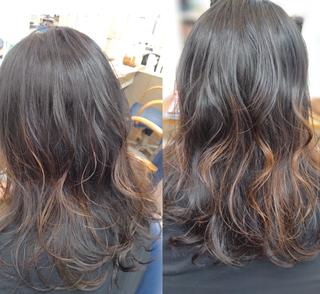 ロング ヘアアレンジ メンズ 森長 咲子のヘアスタイル