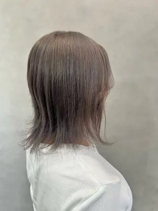 ミディアム ハイトーン・ボブ 🎀/𝐚𝐨𝐢のヘアスタイル