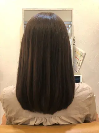 セミロング 韓国レイヤー/艶髪 vi-taのヘアスタイル