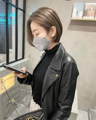 ショート 河原 亮のヘアスタイル