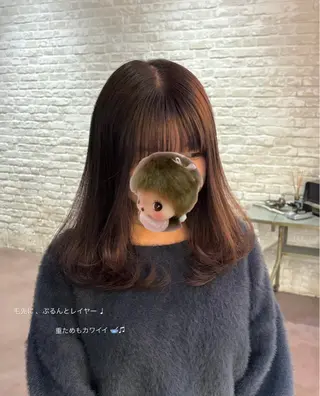 セミロング ひ な た⌇ elto 四条烏丸のヘアスタイル