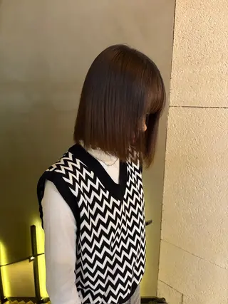 ミディアム いぶ /札幌美容師のヘアスタイル