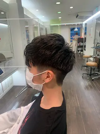 ショート メンズ 三矢 ちなつのヘアスタイル