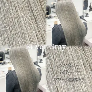 ロング カラー Grow by NYNY 馬渡 真輝のヘアスタイル