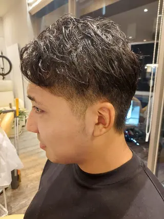 メンズ CHI KAのヘアスタイル