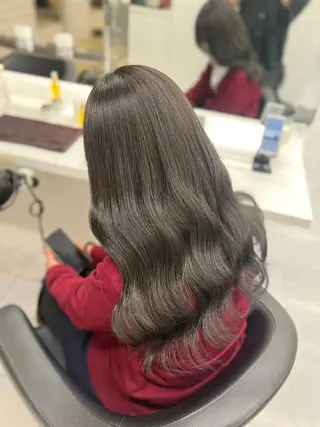 ロング カラー ふわっと抜け感🫧 ブラウンベージュ🤎のヘアスタイル