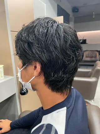 ショート パーマ メンズ 吉田一輝 外国人パーマのヘアスタイル