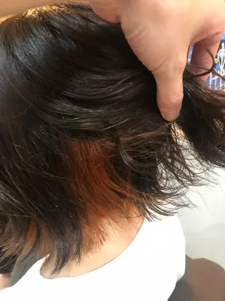 カラー ish by fan .代表✂️木谷宏夢のヘアスタイル