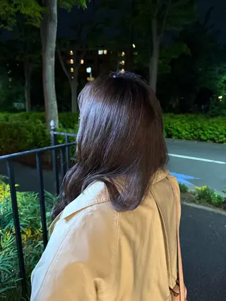 セミロング 🌷nanami 縮毛矯正🌷のヘアスタイル