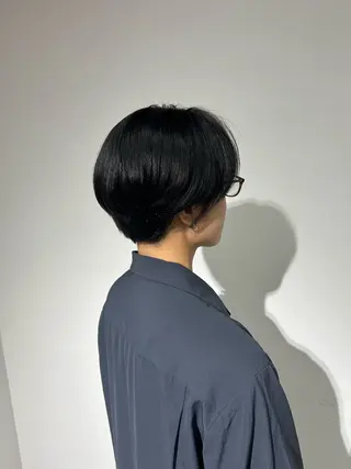 ショート カラー 弓矢 叶のヘアスタイル