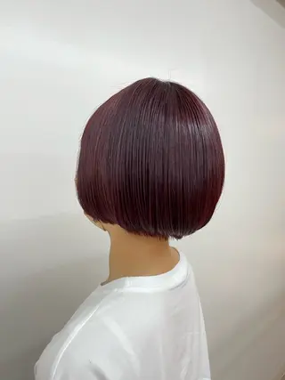 ミディアム カラー レイヤー🩵透明感 ೀユイ🌙のヘアスタイル
