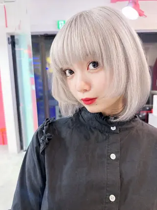 ショート カラー BOXmico. 南堀江　宇都宮のヘアスタイル