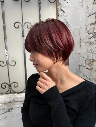 ショート 縮毛矯正/ショート ボブ/髪質改善ともきのヘアスタイル